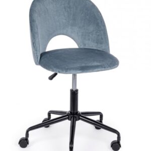 SEDIA UFF. LINZEY AZZURRO