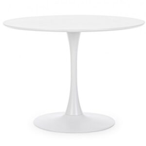 TAVOLO BLOOM BIANCO D100