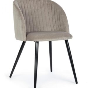 SEDIA QUEEN VELVET TORTORA