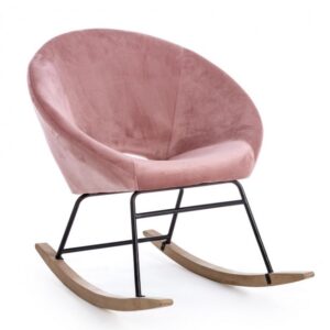 POLTRONA DONDOLO ANNIKA ROSA ANTICO