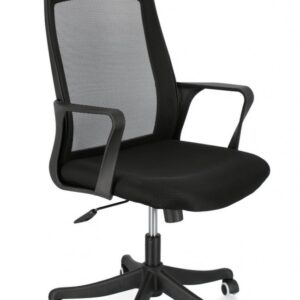 SEDIA UFF. C-BR LAURENT NERO