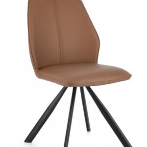 SEDIA MAXWELL PU COGNAC