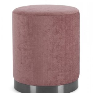 POUF ERNESTINE DARK ROSE