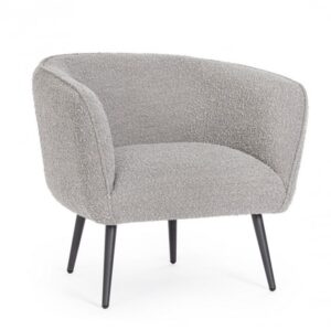 POLTRONA AVRIL GRIGIO BOUCLE'