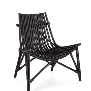 SEDIA LOUNGE MENENDEZ NERO