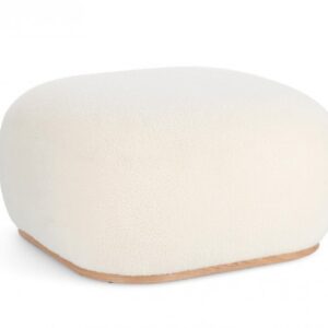 POUFF MIRIANA QU BIANCO