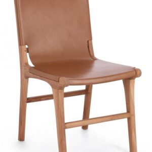 SEDIA EUGENIE COGNAC