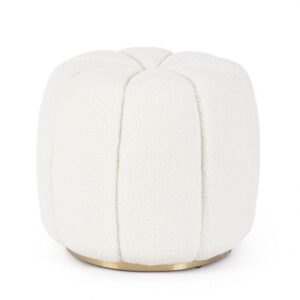 POUFF KAROLINA TO BIANCO