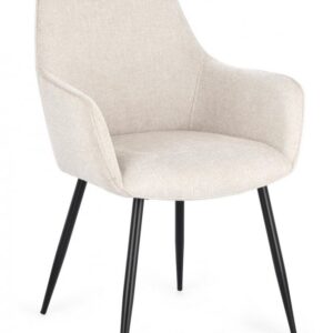 SEDIA C-BR CORA NERO/BEIGE