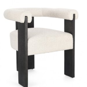 SEDIA C-BR AGAPE NERO/NATURALE