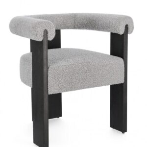 SEDIA C-BR AGAPE NERO/GRIGIO