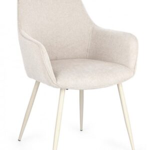 SEDIA C-BR CORA BEIGE/BEIGE