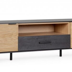 MOBILE PORTA TV 2A-1C ALLYCIA NERO-NAT