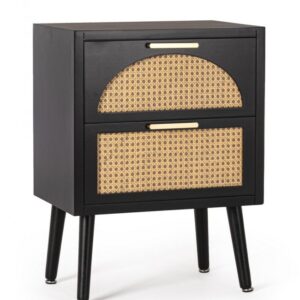 CASSETTIERA 2C JOSINE NERO