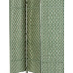 PARAVENTO 3A SHANA VERDE 150X180H