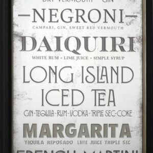 SPECCHIO C-C LIBRARY ORO 40X110