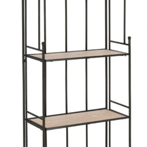 SCAFFALE GUENDA 4P NERO H167