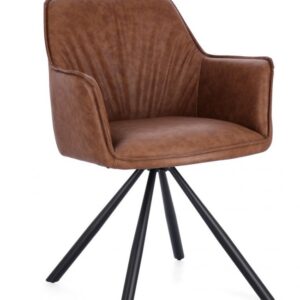 SEDIA C-BR GIREV.BREVAL MARRONE CHIARO