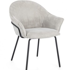 SEDIA C-BR CASSIDY NERO/GRIGIO CHIARO