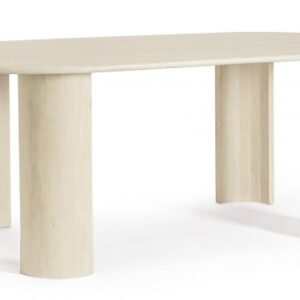 TAVOLO ORLANDO OVALE NAT 210X100