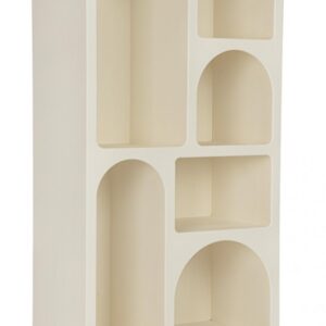 LIBRERIA CREAMY RETT BIANCO 60X120H