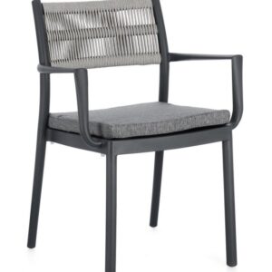 SEDIA C-BR C-C ALVIN ANTRACITE/GRIGIO CH