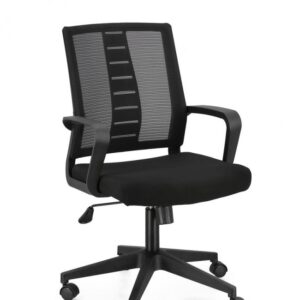 SEDIA UFFICIO C-BR ROMAN NERO