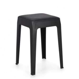SGABELLO BUNNY NERO