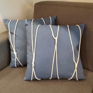 Set 2 cuscini Rope 45x45