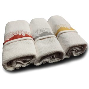 Set 3 asciugamani Vingi con scatola regalo