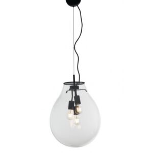 Lampada sospensione "Azuma" trasparente